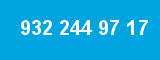 932 244 97 17 932 244 97 17